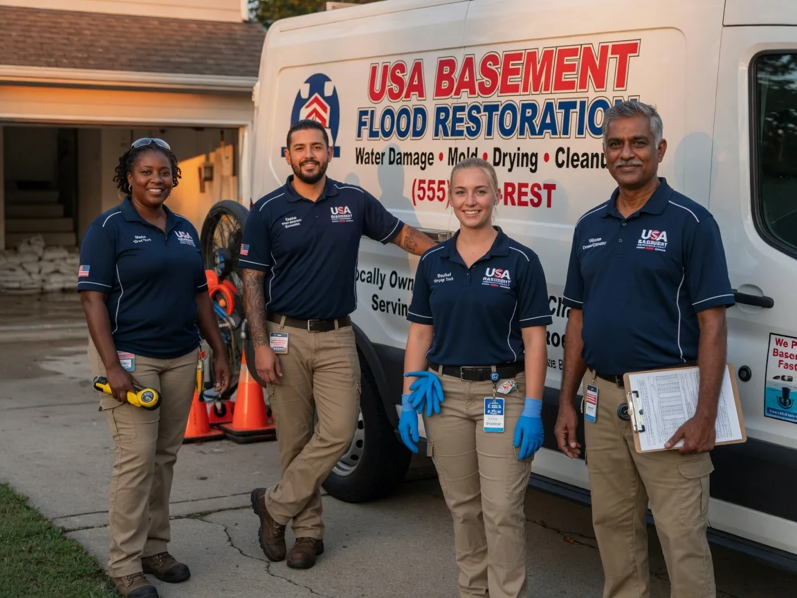 Basement Flood Cleanup company in Tony, WI